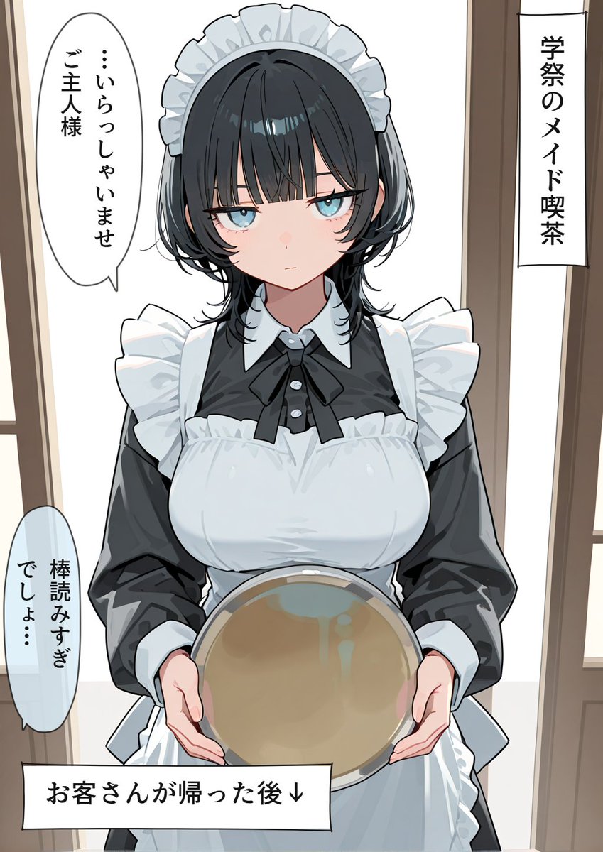 yunodowner's tweet photo. ゆのちゃんのメイドは棒読みらしい(1/2) https://t.co/tumUNCmjSY
