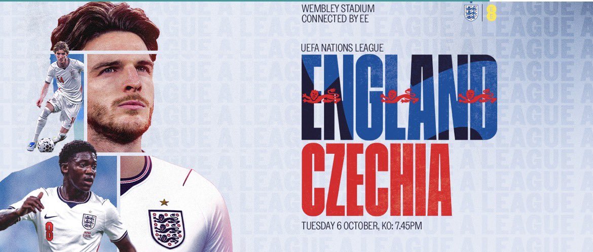 TicketMessiah's tweet photo. 🎟️ FREE TICKET GIVEAWAY 🎟️

⚽ England v Czech Republic
🏆 UEFA Nations League
📅 Tuesday 6th October

1x Upper Tier Ticket 

First person to comment or DM gets it! https://t.co/dJVVc6yuzV