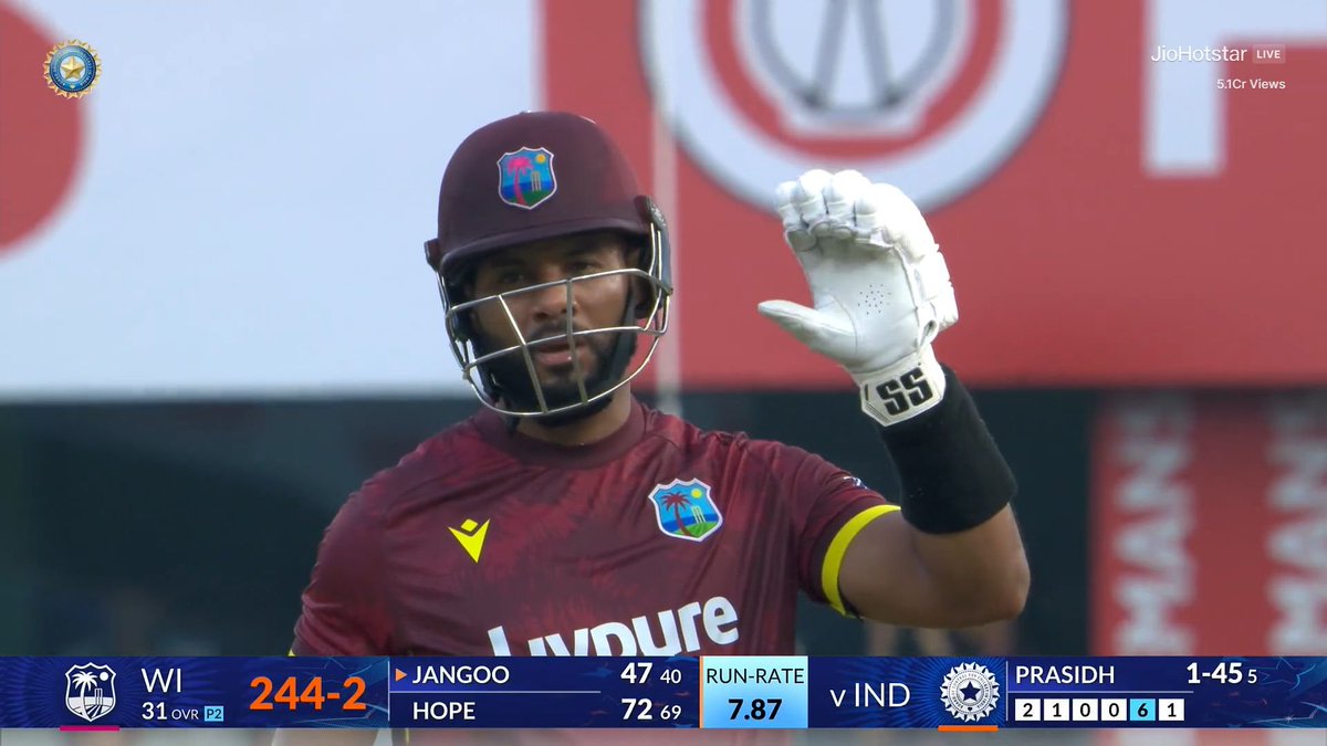 CricCrazyJohns's tweet photo. Predict the score of West Indies at the end of 50 overs ⏳ https://t.co/BDSkL64N2m