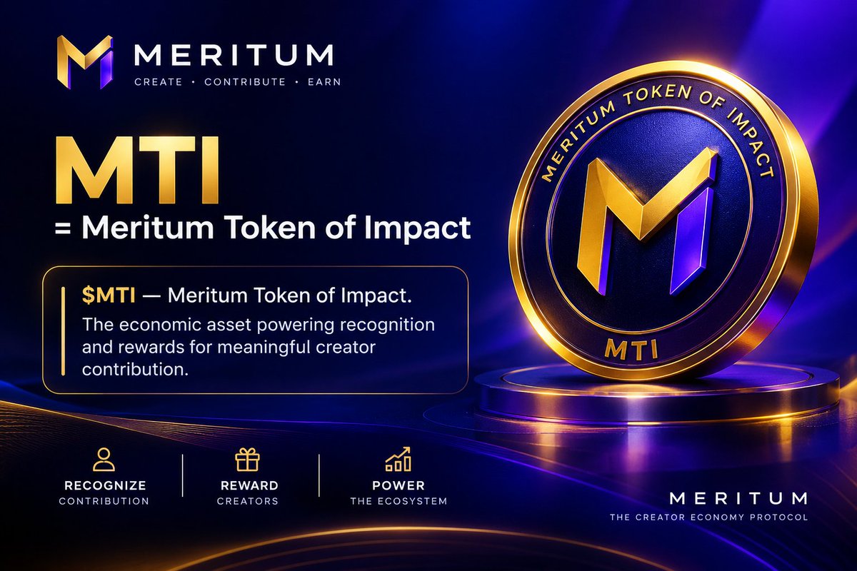 MeritumMTIcc's tweet photo. 🚨 OFFICIAL ANNOUNCEMENT — $MTI SPOT MARKET LAUNCH

The next chapter of Meritum Network is approaching.

As the MTI Presale concludes on September 30, 2026, and the applicable soft cap or hard cap is reached, $MTI is scheduled to officially launch on the Hyperliquid Spot Market on October 7, 2026.

MTI = Meritum Token of Impact

The economic asset powering recognition and rewards for meaningful creator contribution.

📅 Presale Ends: September 30, 2026
📈 Spot Market Launch: October 7, 2026
⛓️ Network: Hyperliquid / HyperEVM
💎 Ticker: $MTI

Official Contract Address:
0x555D347046f15E55bAFF048f7C29E5C79E8e4b9C

From recognizing meaningful contribution to bringing creator activity onchain, Meritum is building infrastructure for the emerging creator economy.

October 7, 2026 — $MTI enters the spot market.

#Meritum #MTI #Hyperliquid #HyperEVM #CreatorEconomy #Web3 #Crypto