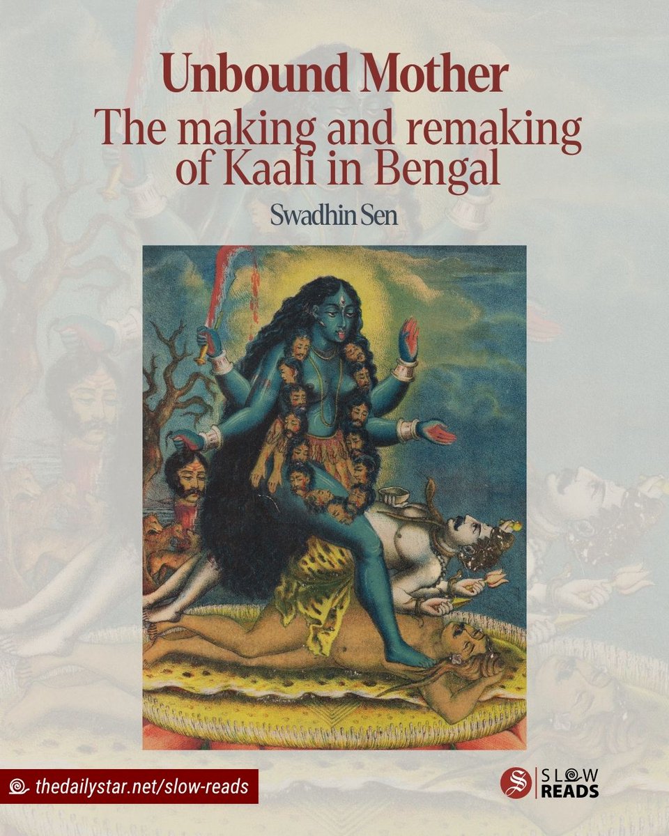 Slow_Reads's tweet photo. Kali has never been a stable, unified figure. She has been “a figure of terror and tenderness, cosmic sovereignty and intimate domesticity, transgression and devotion” — shaped through iconography, text, ritual and the embodied lives of her devotees.
Across Bengal, her many indigenous forms and seasonal rituals are dwindling. What remains is a question of what is lost when a vibrant, messy, multifaceted spiritual ecosystem gives way to a monolithic, comfortable uniformity.
Read the full article here: https://t.co/R7IIR8NKXo
.
#SlowReads #Kali #BengalHistory #ReligiousHistory #CulturalHistory
