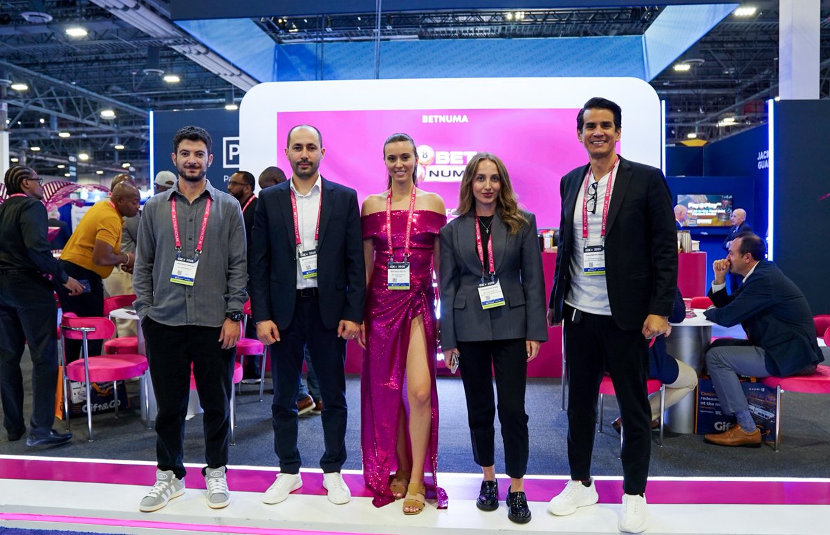 BetConstruct's tweet photo. A highly productive start at the Vegas G2E expo. 
The environment at the BetConstruct AI stand was built for steady networking and exploring enterprise solutions. 
We look forward to welcoming more of you over the next 2 days

#betconstructai #lasvegas #g2e https://t.co/SeTk7UbULg