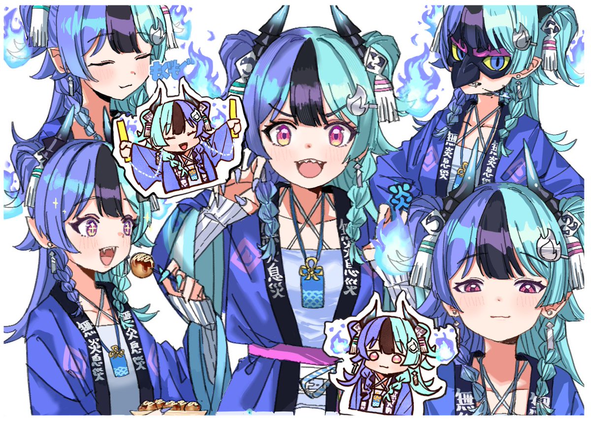 uun3f's tweet photo. いろんなめらちゃん!!🧯
#めら組絵図 https://t.co/EZ2n2cQQ2l