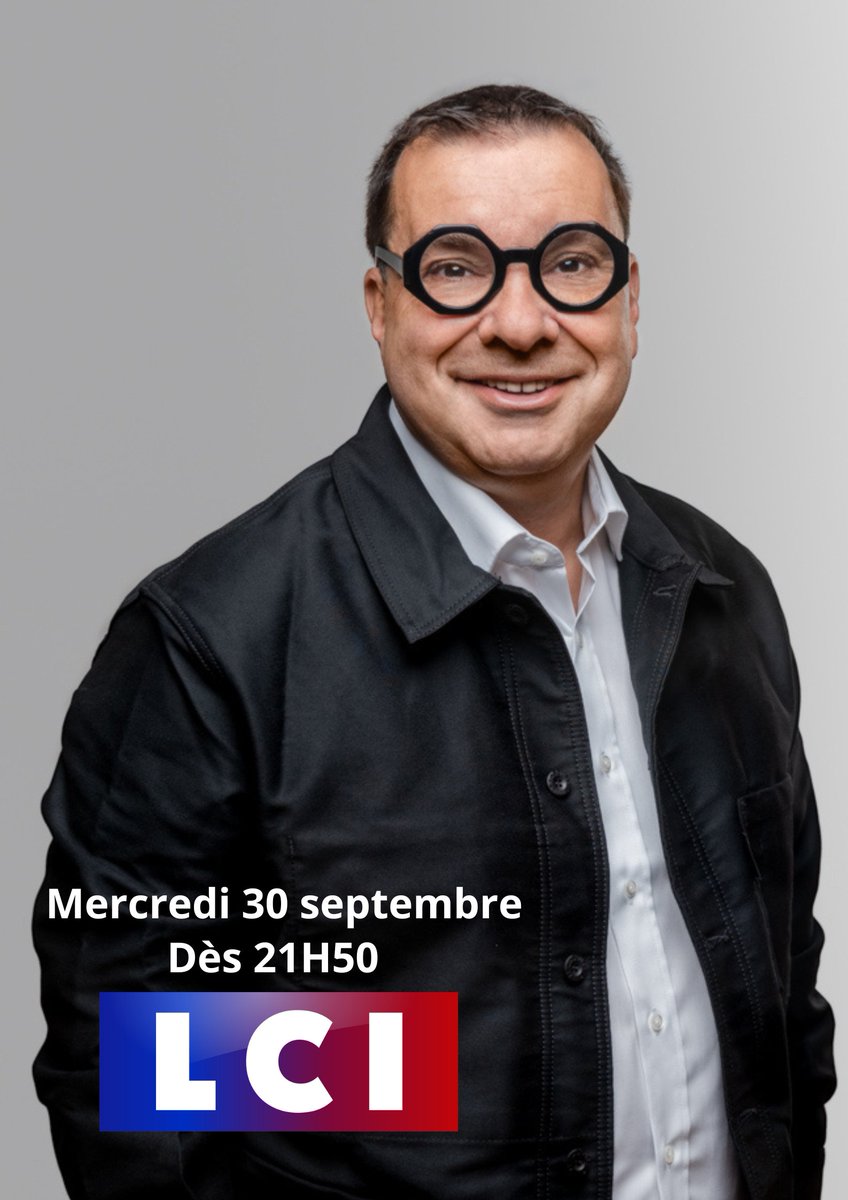 RichardRamos_45's tweet photo. Retrouvez-moi ce mercredi 30 septembre à 21H50 sur @LCI pour évoquer toute l'actualité !
#LCI #présidentielle @MoDem https://t.co/8f5mKGyCEP