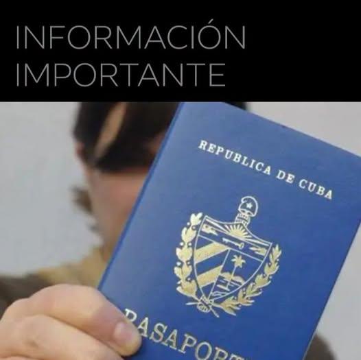 LibiaFernando14's tweet photo. La Dirección de Identificación, Inmigración y Extranjería del Ministerio del Interior informa a la población que es falso que se haya dispuesto un aumento del precio del pasaporte corriente cubano que se solicita en #Cuba #Mayabeque https://t.co/bGYcprIdfS