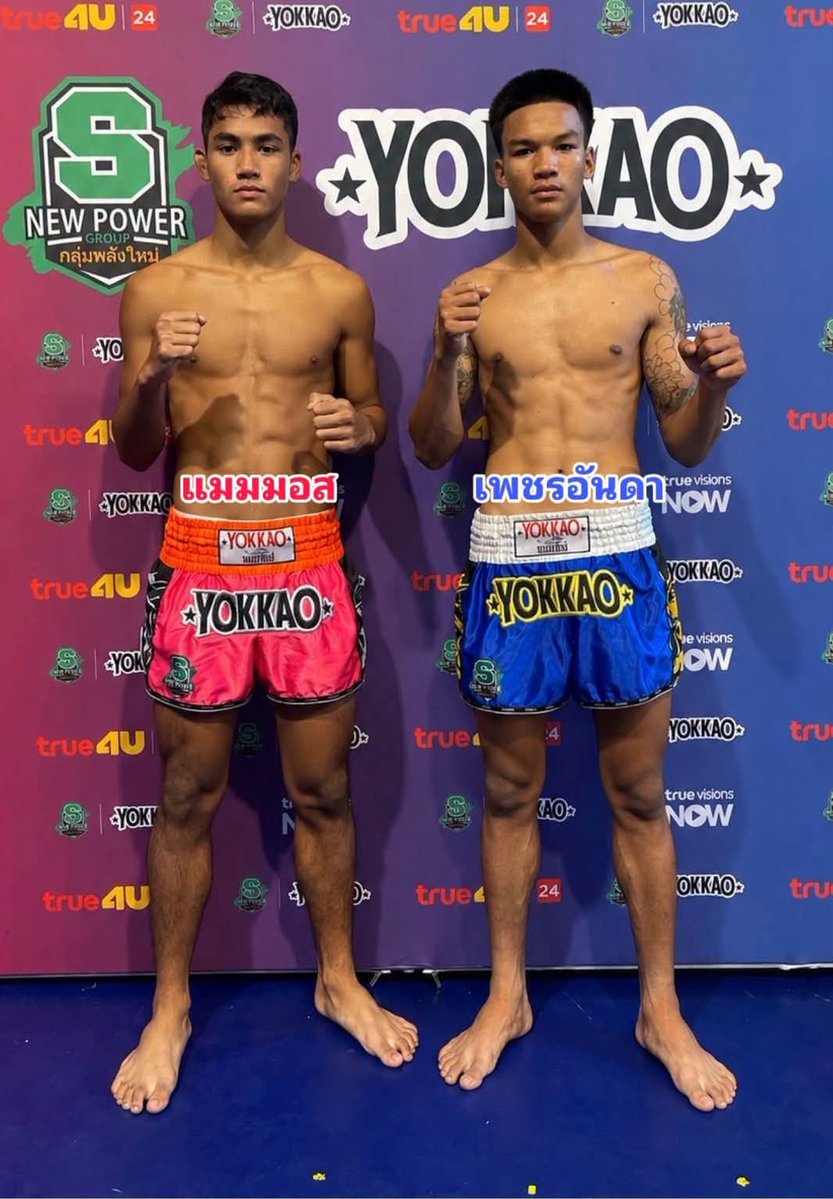 MT_Barbarian's tweet photo. Phalungmai Muay Thai
Rajadamnern

🔴Mammoth Sor.Salacheap🇹🇭 more experienced but slow in space, likes to be in close to stab in knees.

🔵PetchAnda Kiatyodying🇹🇭 lanky fighter with a recent run of Knockout wins. Should win by firing the right kick and following with punches. https://t.co/P3MjCfYyvk