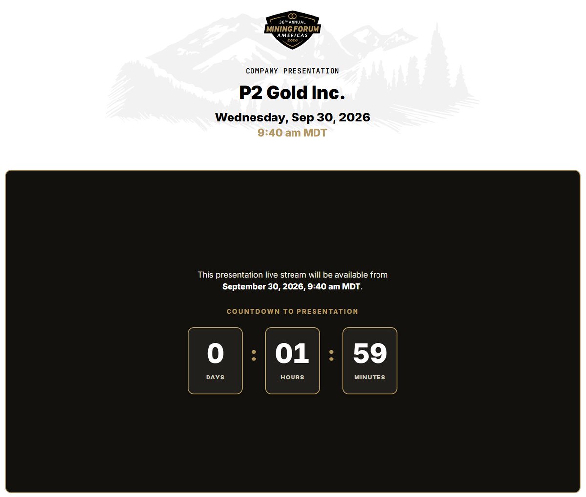 AllStreetsWolf's tweet photo. $PGLD.V @P2_Gold Joe presenting at the Denver Gold conference in t minus 2 hours...

https://t.co/UaoVSqZ2lf https://t.co/v8TnQ6soVR