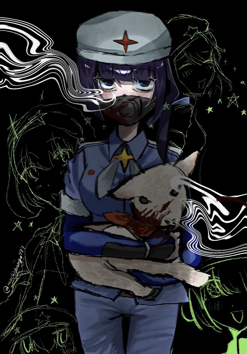 mochidango777's tweet photo. #今月描いた絵を晒そうㅤ 
めちゃくちゃお気に入りのイラスト4枚厳選！！
フレ💙💚と🐸擬人化が多い月でした〜 https://t.co/8bjLu6NuTS