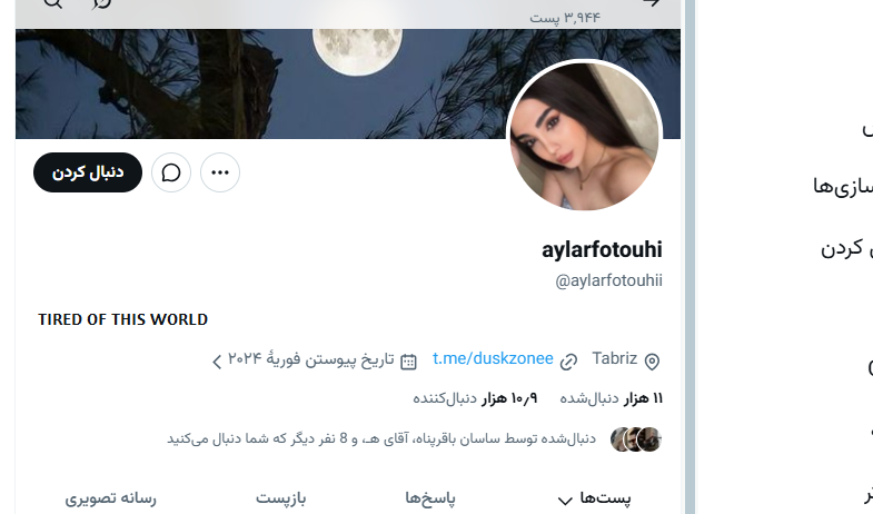 ChampagneMoodX's tweet photo. @aylarfotouhii همینجوری گفتم بشی 11k🦦 https://t.co/IERzaMf1SF