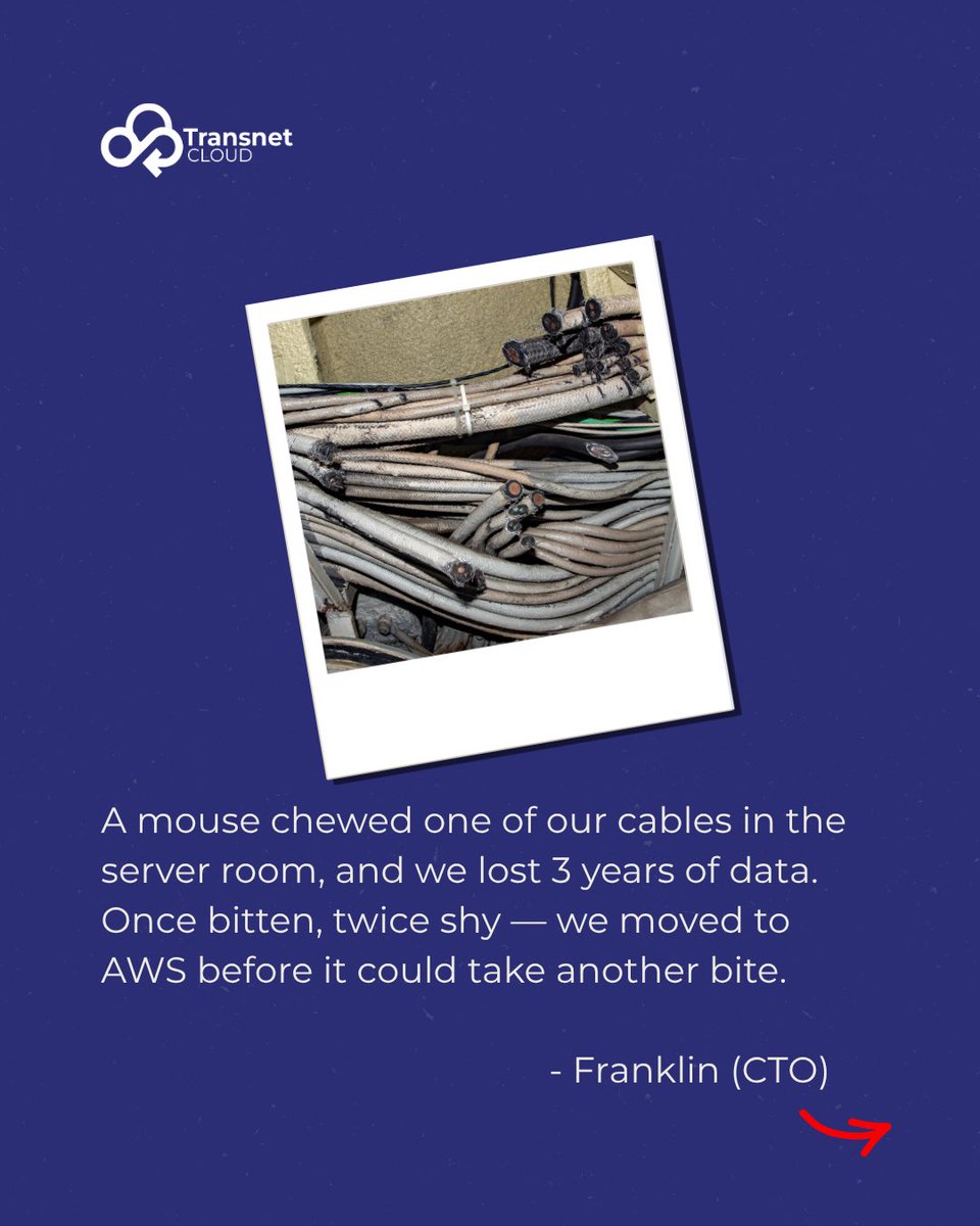 TransnetCloud's tweet photo. Not every AWS migration story starts with "digital transformation."

Some start with petty reasons😂

Swipe through, we bet you'll relate to at least one https://t.co/DrtFFDQsMm