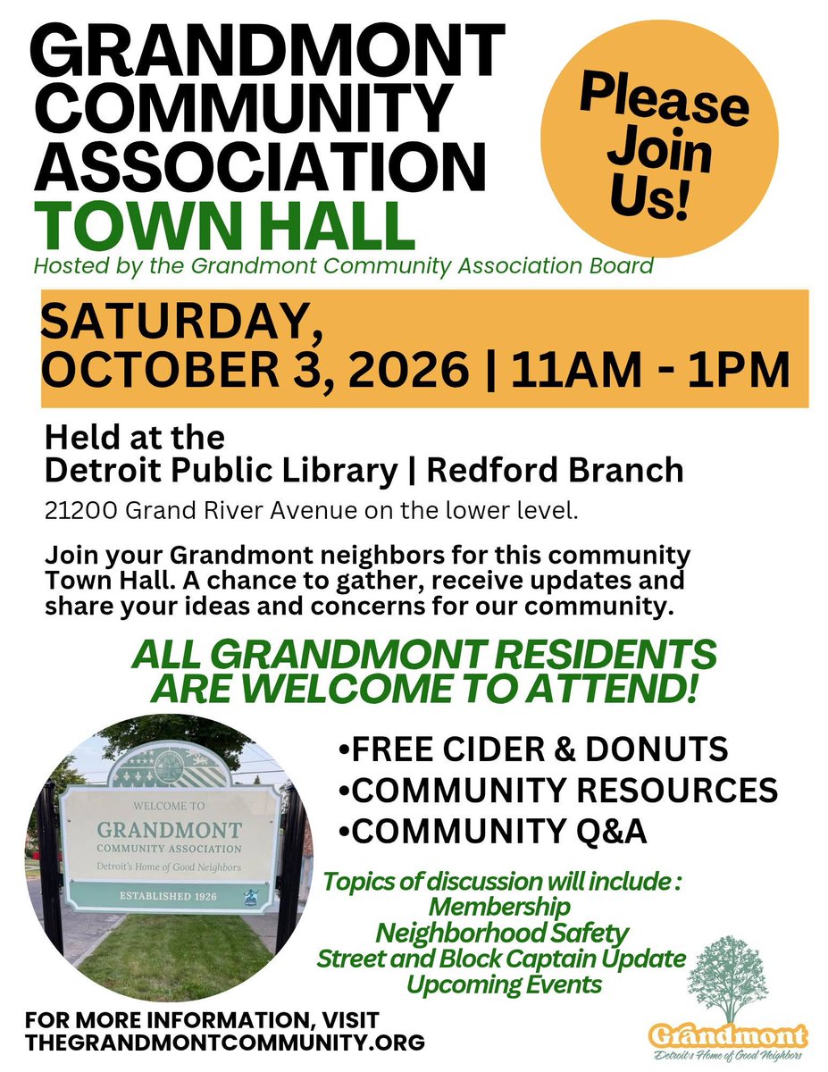 StateRepSteph's tweet photo. 🏘️ Get connected with your community! Find out what’s happening in your neighborhood, meet your neighbors, and discover new ways to get involved. We hope to see you there! https://t.co/KgurOOTLl0