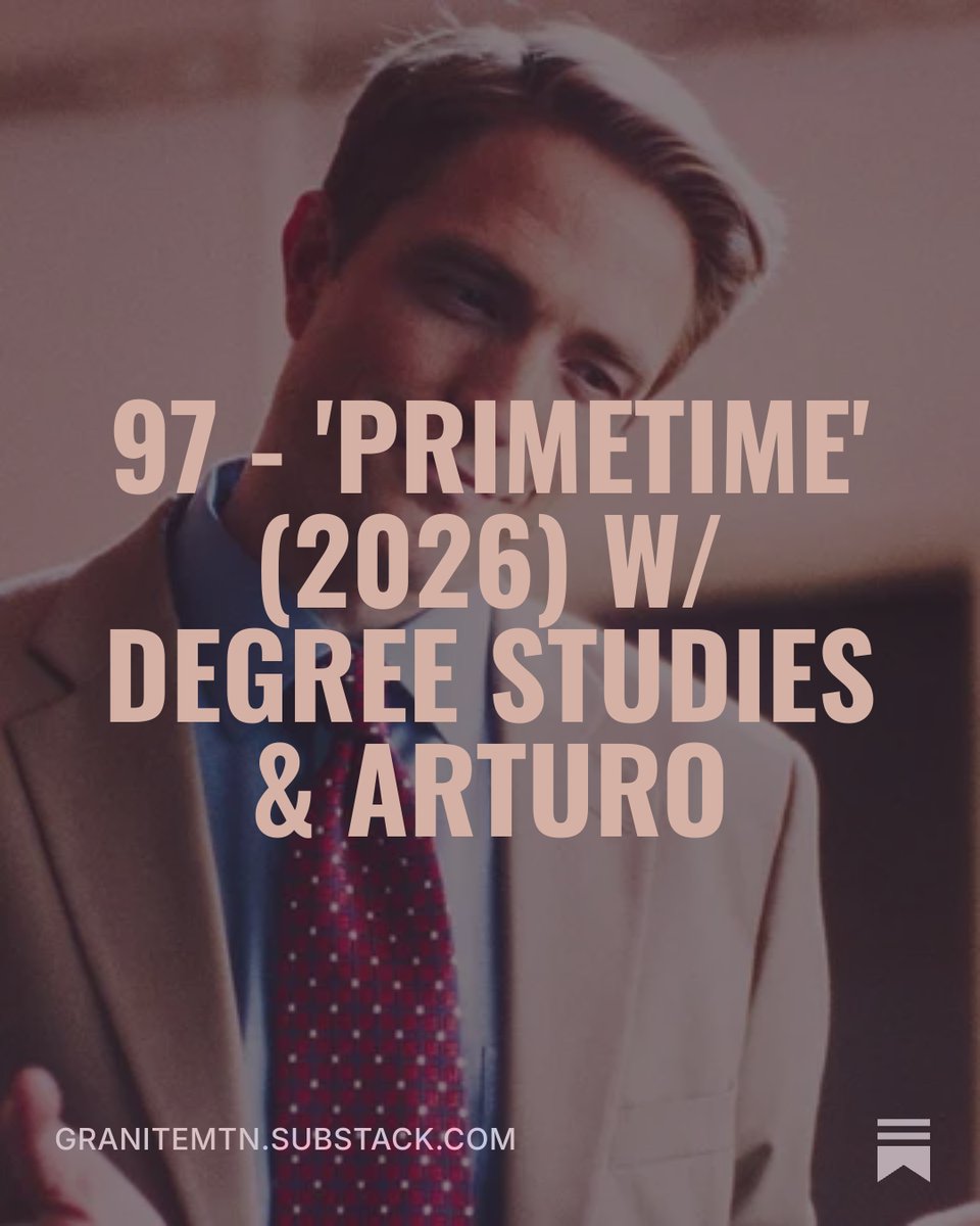 gran1te_mtn's tweet photo. 🍪New Podcast🍪

Joined by @arturodleal and Degree Studies to talk about 'Primetime' (2026), the new film about @chrishansen's hit TV show 'To Catch a Predator'.

Is Primetime pro pedophilia? Did pedophilia originate in a cave in India? Is the movie good?

Link in next post👇 https://t.co/C128BoZxAg