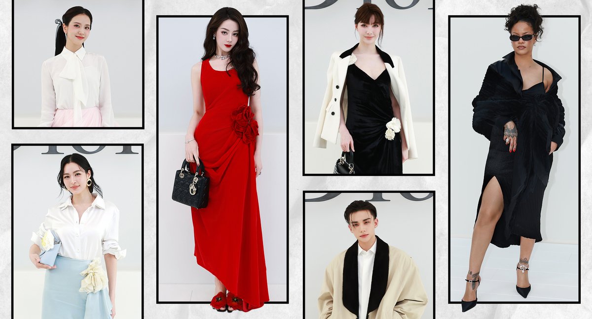 nomannersmag's tweet photo. The last stop of the fashion circuit is unfolding in full force in Paris. Check out NMM's updated list of the best celebrity style moments, from New York to Paris, featuring stars such as LingLing and Orm, Rihanna and Jisoo. 
🔗 https://t.co/qyRtlFEINt https://t.co/tPwVIn46R9