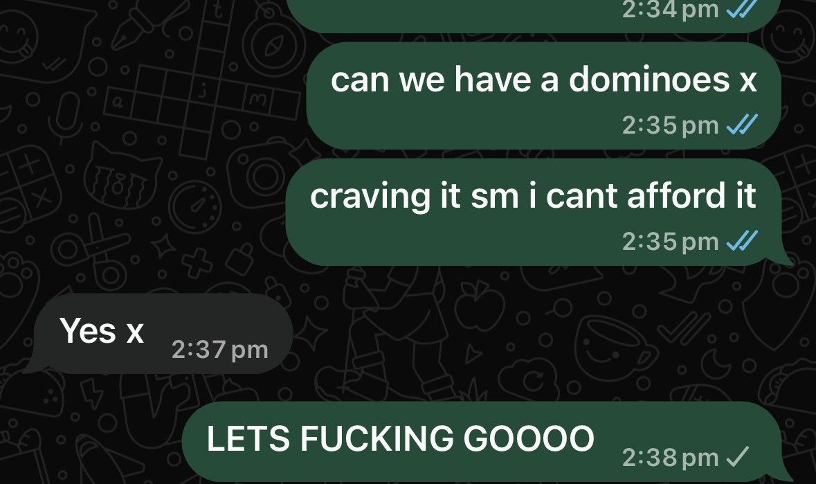morivqo's tweet photo. chat we eating good tonight!!! https://t.co/KCzkaD9EWF