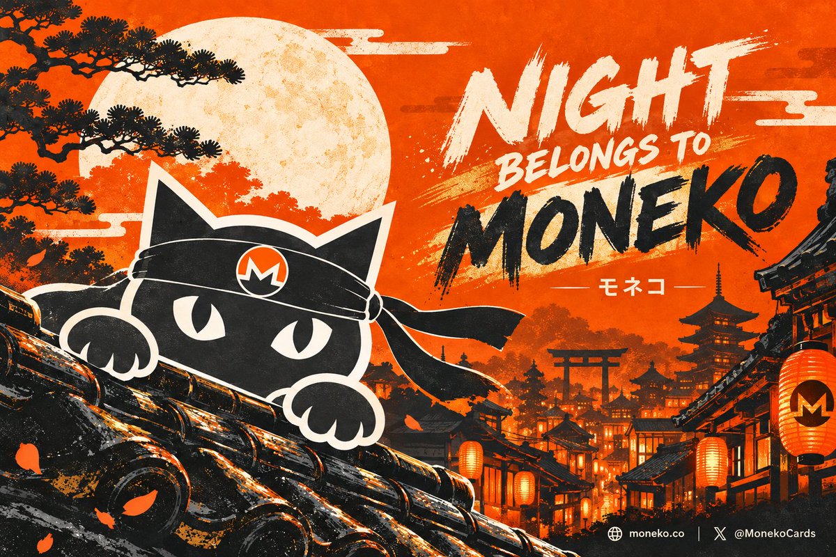 MonekoCards's tweet photo. Tokyo rooftops. A black headband. Eyes that know something you don’t. 🌙

Ninja Moneko has entered the chat.

Choose Ninja or let “Surprise me” decide your next card.

What’s your cat’s story?

https://t.co/4x9XYiegls
solana:82CfUnavgMwUzY1UkUnWpqKMRPqoBuSb15VnEjn1yx9a モネコ https://t.co/BJryI0HVAu