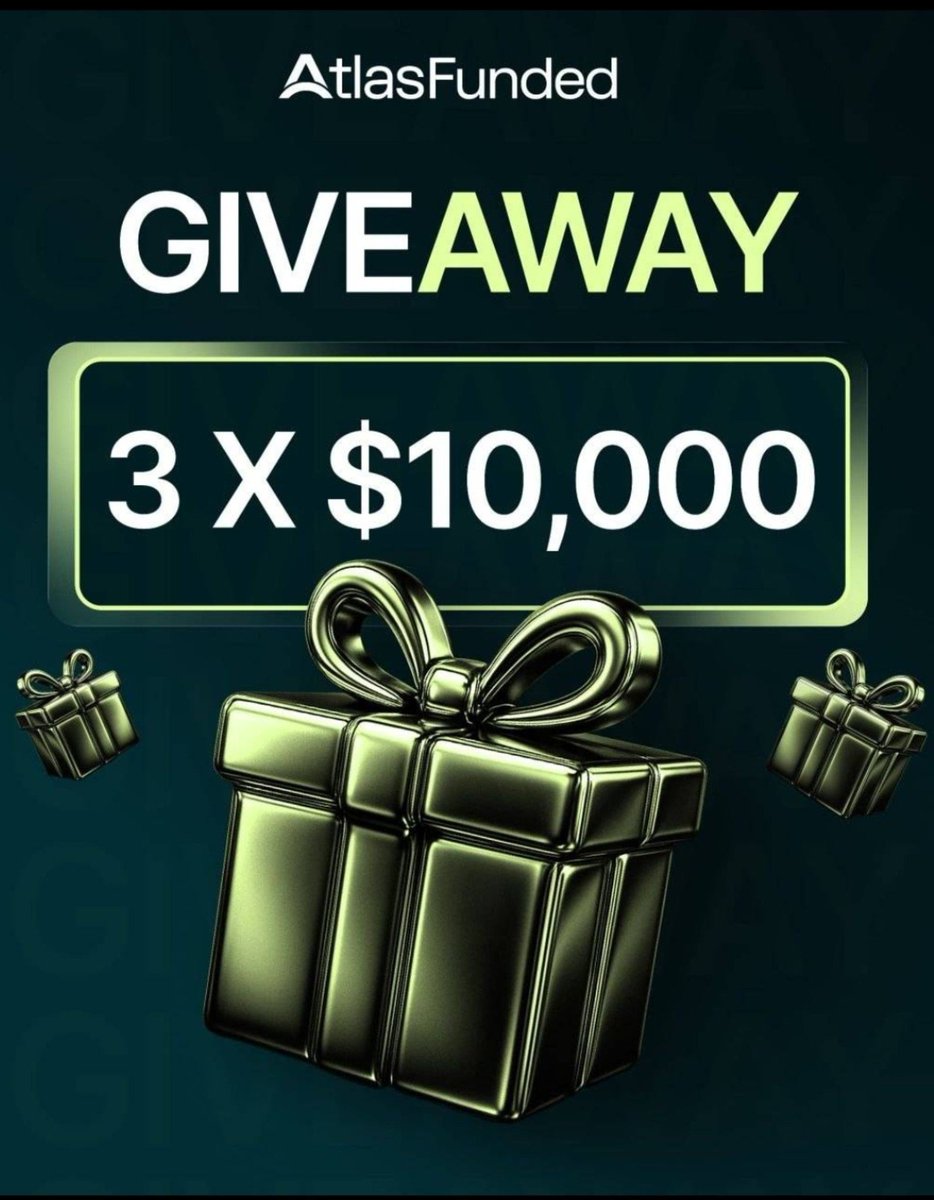 usmanmoduk's tweet photo. 3 x $10 2-Step accounts giveaway

To enter:
→ Follow @usmanmoduk @LAntonioAF @atlasfunded @atlas_futures @IvanaAF
→ Like + RT
all winners will be selected by Atlas Funded team using TheXpicker or Grok.

Bonus: SALAM is 50% off sitewide, and I'm gifting a $50K Instant to one person who picks up an account this week with my code.