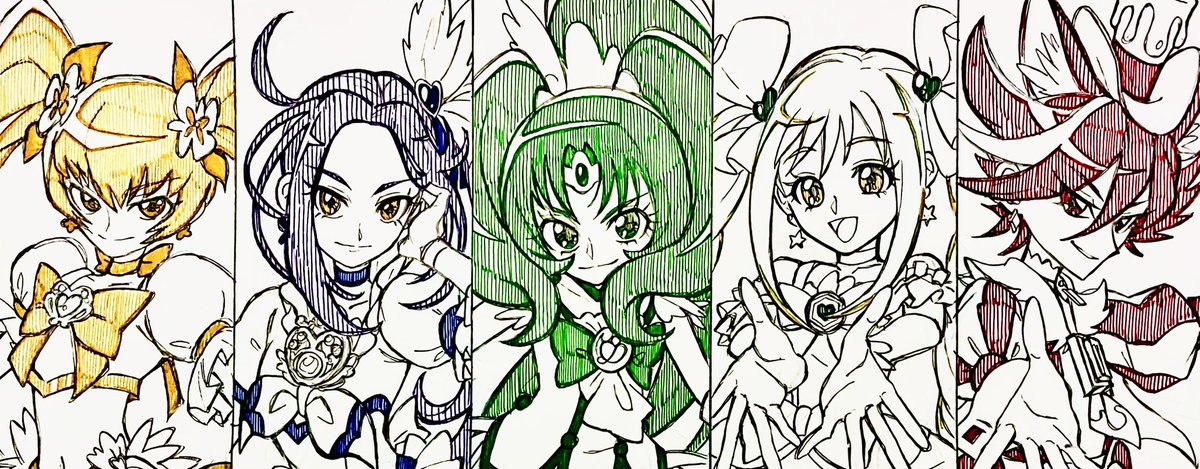 mitsune114's tweet photo. #今月描いた絵を晒そう https://t.co/pYApNkQHql