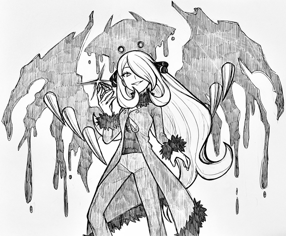 mitsune114's tweet photo. #今月描いた絵を晒そう https://t.co/pYApNkQHql