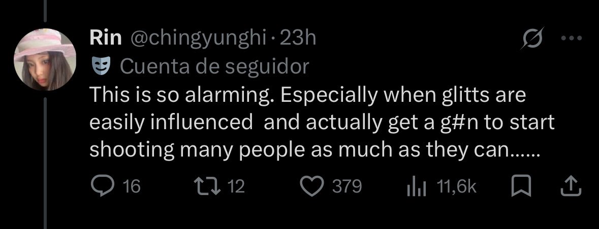 glliterly's tweet photo. girl delete it’s a copy paste from your fandom https://t.co/on6s58GIxO