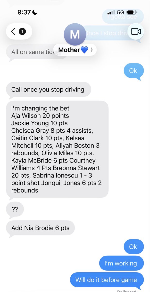 callhertee's tweet photo. Introduced my MOTHER to sports betting and boy am I regretting it 😩 https://t.co/8xdNXF3Qko