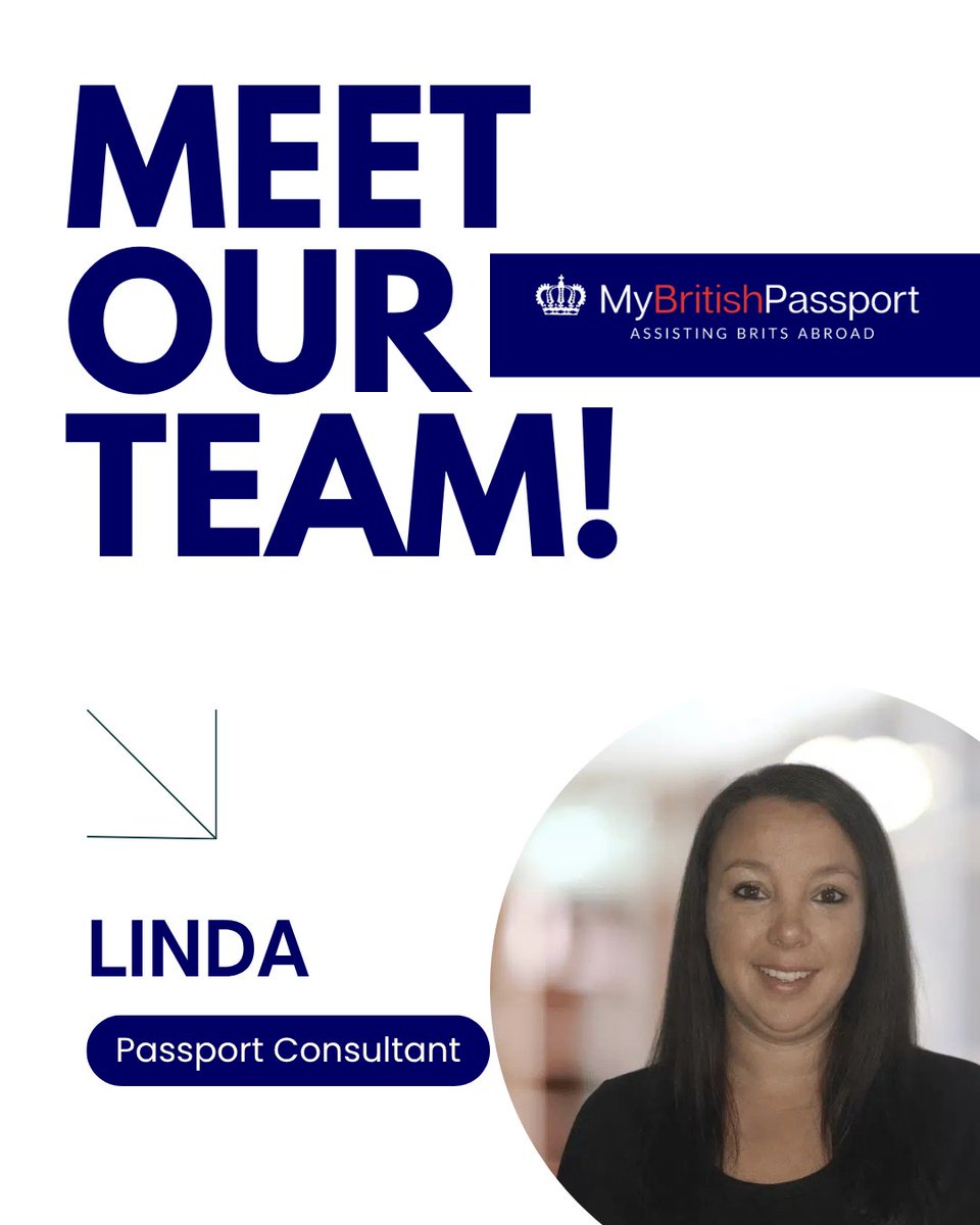 mbp_british's tweet photo. Meet Linda, one of our experienced passport consultants helping applicants through the
process.
#MeetTheTeam #BritishPassport https://t.co/N0jqDzOFpY