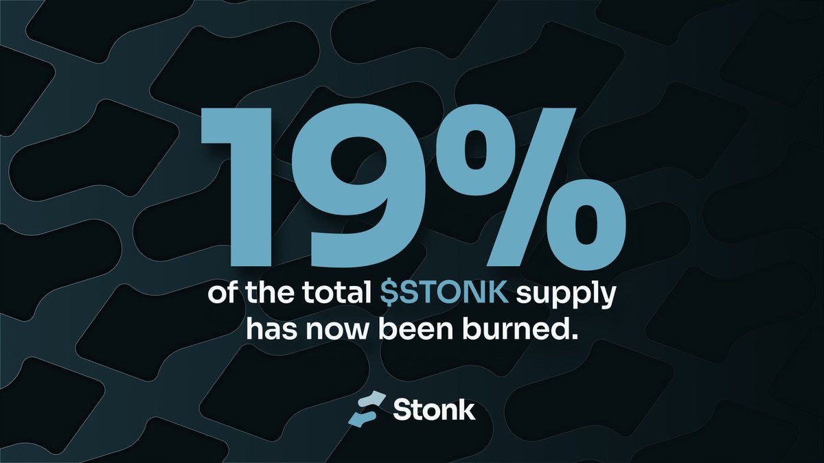 LaunchOnSF's tweet photo. 19% of the total solana:6GmAFSYs4gk3FDao5FzzySQpPZaWsa4rUJHacpMpUNgx supply has now been burned. https://t.co/jYoiXpMuno