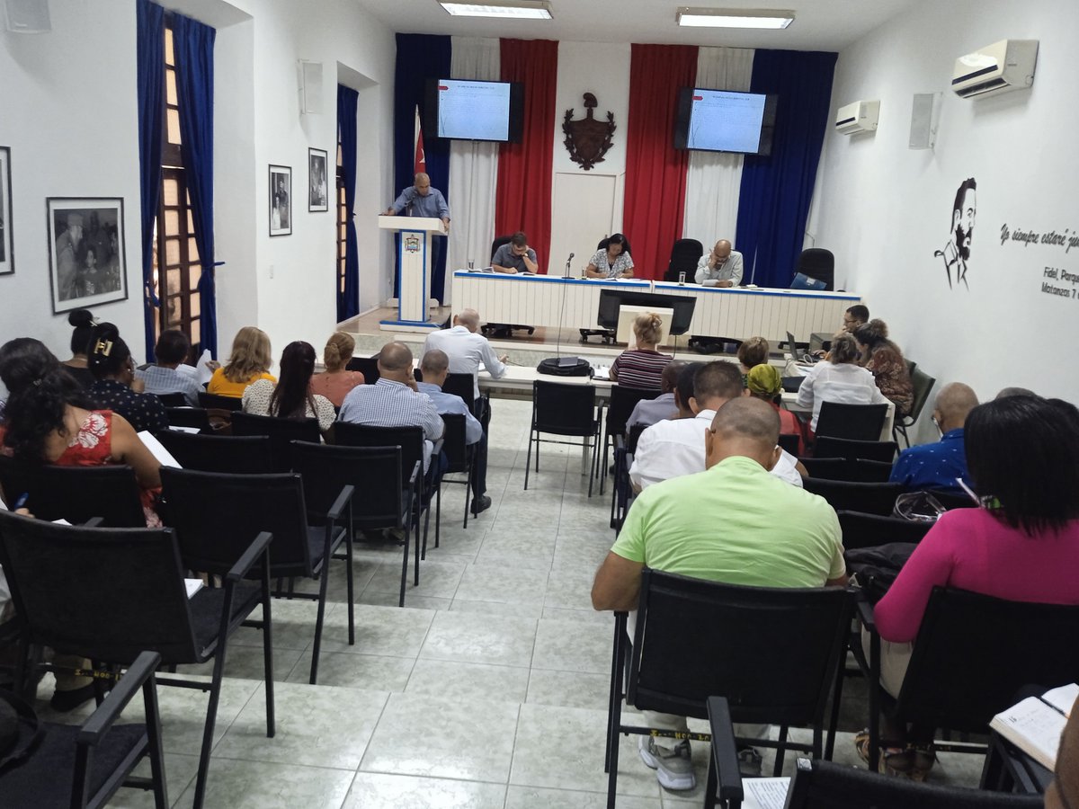 gpppmatanzas's tweet photo. 🇨🇺| Inició en #Matanzas el Consejo Provincial, conducido por la gobernadora, @CaridadPoey y la participación del primer secretario del @PartidoPCC en la provincia.

 #Transformaciones #MatancerosEnVictoria https://t.co/MXtFZ0jfCZ