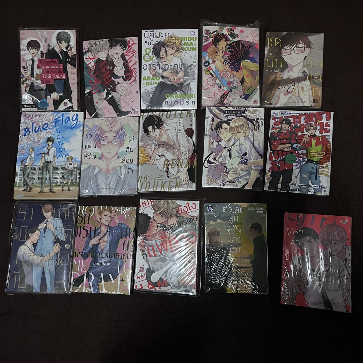 tae1someones's tweet photo. สนใจเรื่องไหนสอบถามได้นะคะ คลั่งเกย์จากหน้าปกไม่เคยได้อ่าน อยู่ในซีลหมดเลยนะคะ สภาพมือ 1 #มังงะญี่ปุ่น #มังงะวาย #มังงะมือสอง #การ์ตูนวาย #มังงะ https://t.co/s5yA59vX4n
