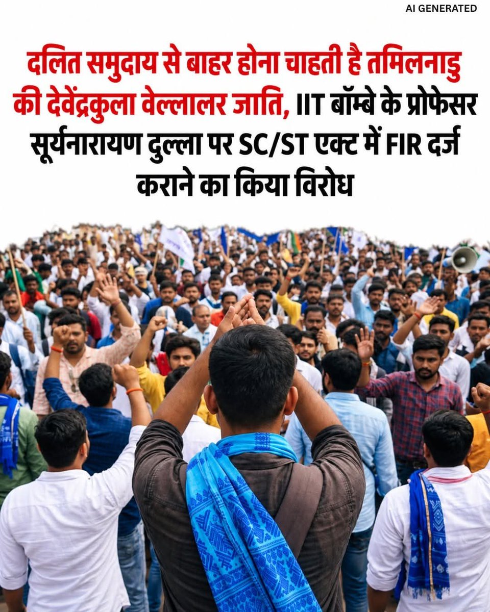 PandeyR_O2021O's tweet photo. IIT बॉम्बे में एक संवेदनशील विवाद ने विरोध प्रदर्शन, फैकल्टी के बीच मतभेद और जवाबदेही व SC/ST एक्ट के इस्तेमाल पर एक बड़ी बहस छेड़ दी है। परीक्षा से जुड़ी एक घटना के बाद, 18 सितंबर 2026 को छात्र साहिल वाकोडे ने आत्महत्या कर ली। इसके बाद पुलिस ने प्रोफेसर सूर्यनारायण डूला के खिलाफ FIR दर्ज की, जिसमें SC/ST एक्ट और आत्महत्या के लिए उकसाने से जुड़े आरोप शामिल थे। IIT बॉम्बे ने डूला को एडमिनिस्ट्रेटिव अफेयर्स के डीन पद से हटा दिया, हालांकि वे फैकल्टी सदस्य बने रहे। 

इस मामले पर लोगों की राय काफी अलग अलग रही है। छात्रों ने ज़्यादा जवाबदेही और संस्थागत सुधारों की मांग की है, जबकि फैकल्टी के कुछ वर्गों ने प्रोफेसर डूला का समर्थन किया है और निष्पक्ष जांच की मांग की है। IIT बॉम्बे के पूर्व छात्र सुधींद्र कुलकर्णी ने भी प्रोफेसर के बारे में पहले से कोई राय बनाने का विरोध किया और SC/ST मामले को वापस लेने की मांग की। 

यह बहुत ही गंभीर मुद्दा है जिसमें एक युवा की जान, भेदभाव के आरोप, एकेडमिक प्रक्रियाएं और कानूनी जवाबदेही शामिल हैं। तथ्यों की जांच अभी बाकी है, इसलिए साक्ष्यों से पहले कोई परिणाम नहीं निकाला जाना चाहिए। जो बात साफ है, वह यह है कि छात्र, परिवार और फैकल्टी एक ऐसी पारदर्शी प्रक्रिया के हकदार हैं जिसमें हर आरोप को गंभीरता और निष्पक्षता से देखा जाए।

#IITBombay #StudentJustice #EducationNews #SCSTAct 
#StopMisuseOfSCSTAct
#BAN_SCST_ACT
#BAN_RESERVATION
#SCST_ACT_काला_कानून
#आरक्षण_मुक्त_भारत 
#BanScStAct #UGCRollback 
#UGC_काला_कानून_वापस_लो