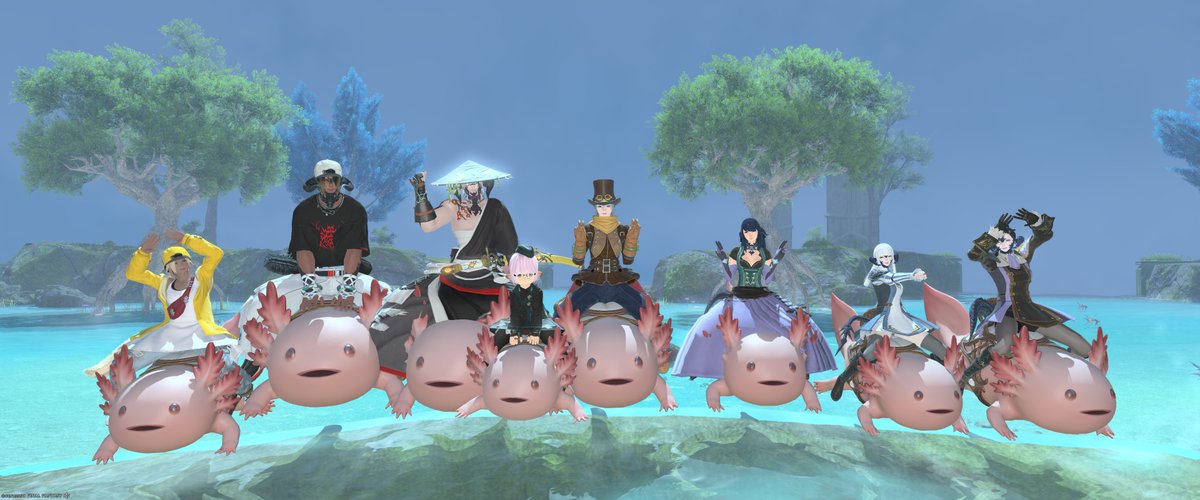 Lunaquietness's tweet photo. 水曜制限解除パンデモマウント周回無事完了しました！
みなさまありがとうございました！
零式煉獄４層から参加させてもらいましたけど難しくも面白いギミックばかりで楽しくマウントゲットできました
いつか制限解除なしで挑んでみたいね https://t.co/BznqgL1NAb