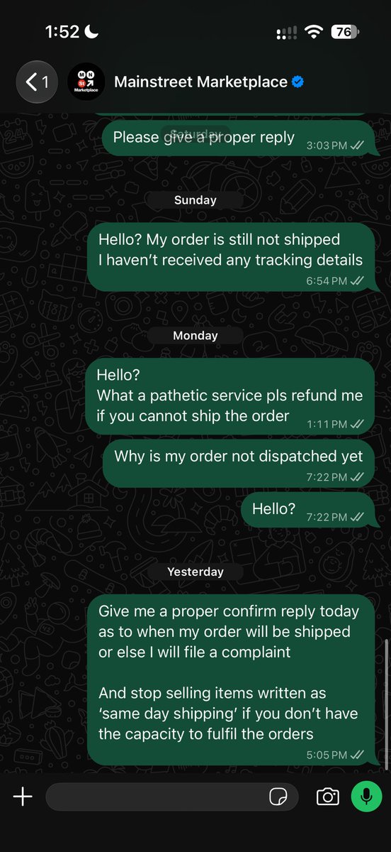 ayush_ganatra's tweet photo. 2/3
and it still isn’t shipped after 10 days of ordering.
I’ve repeatedly followed up, only to receive assurances and new timelines that weren’t met. I was eventually told the delay was because the supplier was unavailable.
After your X post on 27 June, I genuinely thought that – https://t.co/iAVzOM7E8B