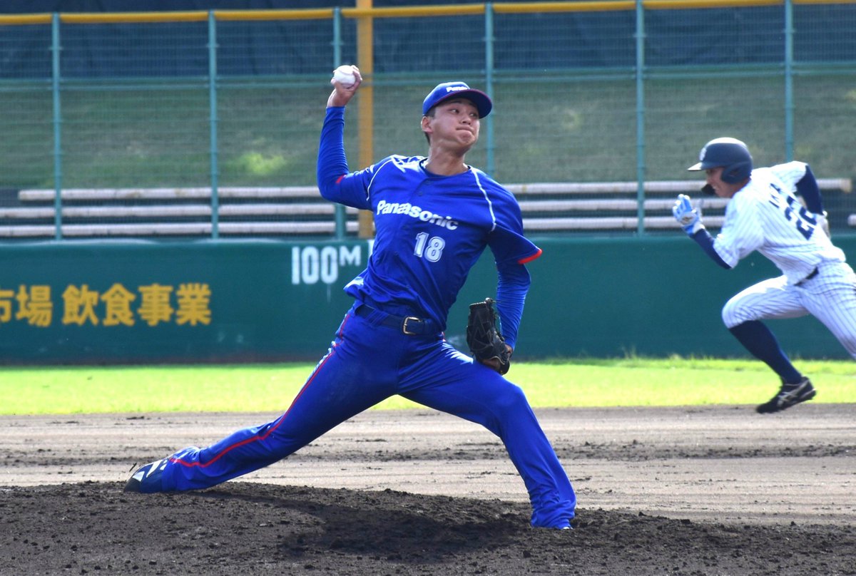 MM_spts's tweet photo. 6回途中1失点の #パナソニック #柿本晟弥 投手の試合後コメントです👇️　

真っすぐが走っていなかったとしつつ、6回に球場ガンで152キロ。エースの力投でした🔥

今季休部のパナソニック柿本「ダメな日やと…」　日本選手権近畿 - 毎日新聞
https://t.co/wjWfMSYlMd
#社会人野球
#ドラフト会議2026 https://t.co/9M4bZF0we9