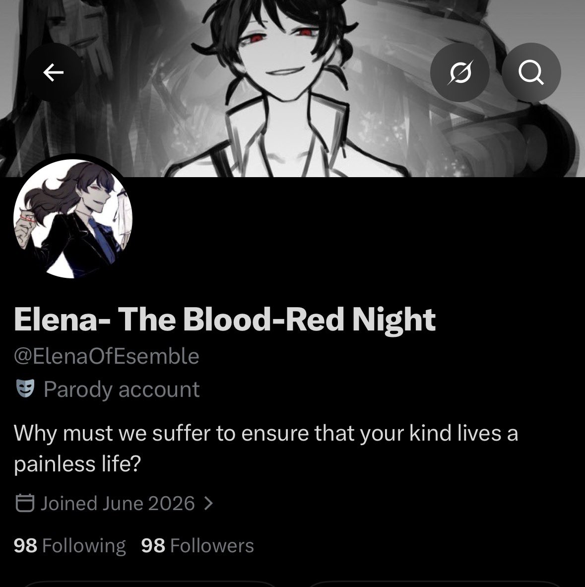 ElenaSoTC's tweet photo. Close to 100 followers, and my second banger? I used to pray for times like these 🥹 https://t.co/qIORr9TMhx