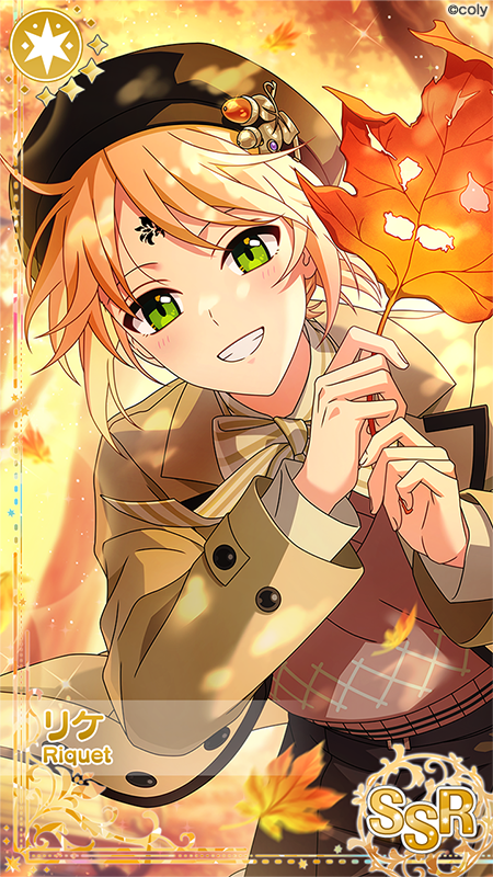 mahoyaku_info's tweet photo. 【予告】

10月1日(木) 0時よりBirthdayガチャ〈October〉が開催🎉

【期間限定カード】
SSR【落ち葉に隠れて……ばあ！】リケ
SSR【まるであなたみたいな】シャイロック

有償限定ステップアップや、誕生日当日にはスペシャルガチャも開催予定！お楽しみに🌟

#まほやく https://t.co/5EJTY077lu