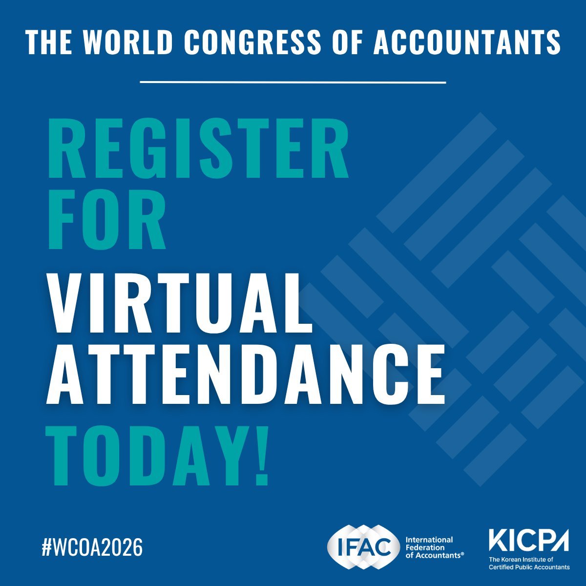 IFAC's tweet photo. 🎙️ #InternationalPodcastDay has us thinking about what’s next…

This November, we’re taking the microphones to Seoul for #WCOA2026! 🌏🎧
From AI &amp; talent to trust &amp; leadership, stay tuned for conversations straight from WCOA.
🎟️ Join virtually, Nov 17–19: https://t.co/97EQrUVNES https://t.co/ARY6Lpl1ut