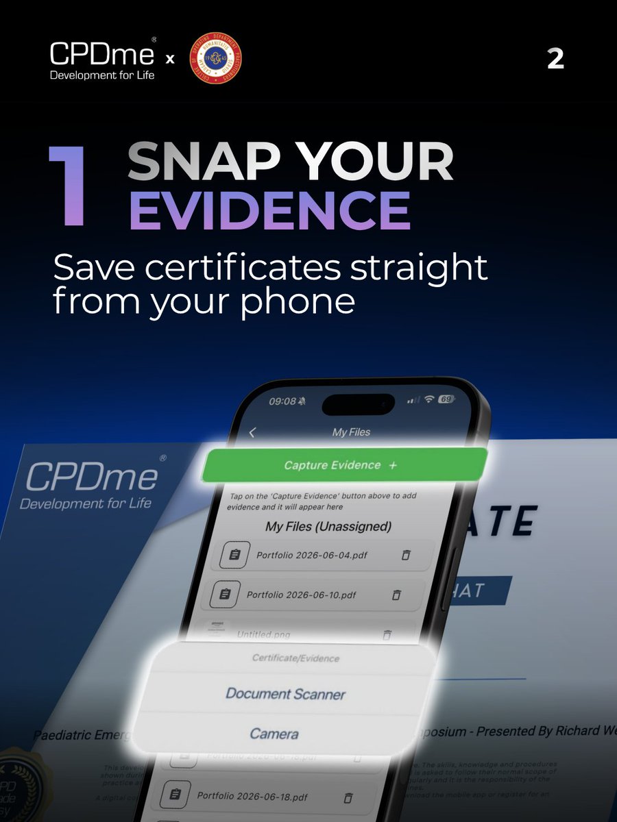 cpdme's tweet photo. 📱 Recording CPD does not have to take long. Here are 4 quick ways to do it with CPDme:

👉 Not a member yet? Find out more here:
https://t.co/I90ghRQMC7

🔗 https://t.co/iaxiwSwkvW
📞 +44 1254 943159
📧 team@cpdme.com

#CPDme #CPDPortfolio #WeAreODPs #CODPLeadsChange https://t.co/vFV3hWFpXl