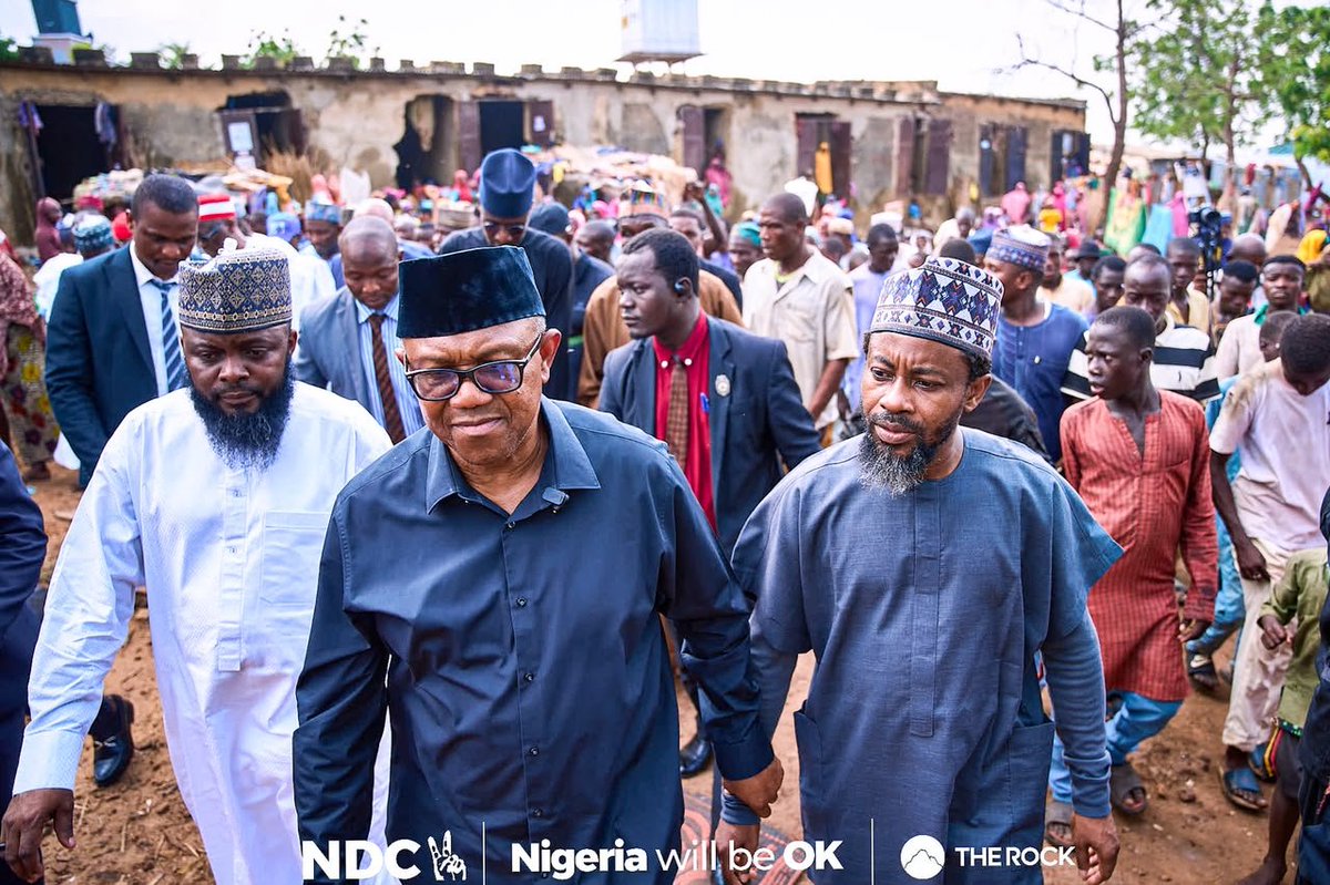 Drmopaul's tweet photo. SOKOTO: WHEN LEADERSHIP LEAVES THE PODIUM AND WALKS AMONG THE PEOPLE

I have travelled with Mr. Peter Obi to many parts of Nigeria and beyond, but the two days in Sokoto reminded me again of something fundamental about the man I have come to know closely: Mr Peter Obi does not merely speak to people; he listens to them. And sometimes, listening is the first act of responsible leadership.

Our Sokoto visit began with the Sultan of Sokoto, His Eminence Alhaji Muhammad Sa’ad Abubakar III. It was more than a courtesy call. There was a depth to that encounter that only history can explain. The Sultan recalled knowing Mr Peter Obi since 1980, when Obi was a young university student at the University of Nigeria, Nsukka, almost 46 years of acquaintance and relationship.

There was something deeply significant about watching that interaction. Two men, separated by different journeys and responsibilities, speaking about Nigeria, its unity, its security, its poverty and the responsibility that comes with leadership. The Sultan reminded them of a truth that should never be forgotten: political offices are temporary, but the peace and unity of Nigeria are permanent responsibilities.

From the Sultan's Palace, Mr Peter Obi went to the people. He sat with party members. He met community leaders. He engaged women. He interacted with young people. He met members of the Obidient family and the Kwankwasiyya movement. He listened to different groups and different perspectives. And then came the town hall. For me, this was perhaps the heart of the visit. Mr Peter Obi did not come simply to deliver a prepared speech and leave. He sat before Nigerians and took their questions, on unity, security, education, healthcare, corruption, poverty, agriculture, infrastructure, electricity, subsidy and the future of our country.

His philosophy was clear: government should be demand driven, not supply-driven. Leaders must first listen to citizens, understand their problems and then formulate policies around those realities. That is not just a campaign technique. That is a philosophy of governance. He spoke about education because he understands that a nation that abandons its children is abandoning its future. He spoke about security because development is meaningless when citizens cannot sleep safely in their homes. He spoke about corruption because no nation can transform when public resources continue to disappear. He spoke about electricity, jobs, agriculture, healthcare and infrastructure because poverty is not solved by speeches. And he repeatedly returned to the same central idea: government must be about the people. But what moved me even more was what happened outside the political theatre.

Mr Peter Obi and Senator Rabiu Musa Kwankwaso went to the Ramin Kura IDP camp and sat with displaced Nigerians. They did not merely speak about internally displaced persons as statistics. They went to see them, listen to them and feel the reality of their condition. That is why his recent words at an IDP camp in Ramin Kura have stayed with me: “As long as you are in an IDP camp, Nigeria is in an IDP camp. When you go home, Nigeria is at home.”

That statement captures something profound about his understanding of leadership. An IDP is not somebody else's problem. A hungry child is not somebody else's child. An abandoned village is not somebody else's village. A farmer driven from his land is not somebody else's Nigerian. Their pain is Nigeria's pain. And that is the kind of humanity we must demand from anyone seeking to occupy the highest office in our country.

I have watched Mr Peter Obi travel long distances, move from one engagement to another, sit with ordinary Nigerians, answer difficult questions, visit places where comfort does not exist, and still continue listening. There is an extraordinary energy in this man. But more important than the physical energy is the moral energy, the refusal to become detached from the people he seeks to serve.
