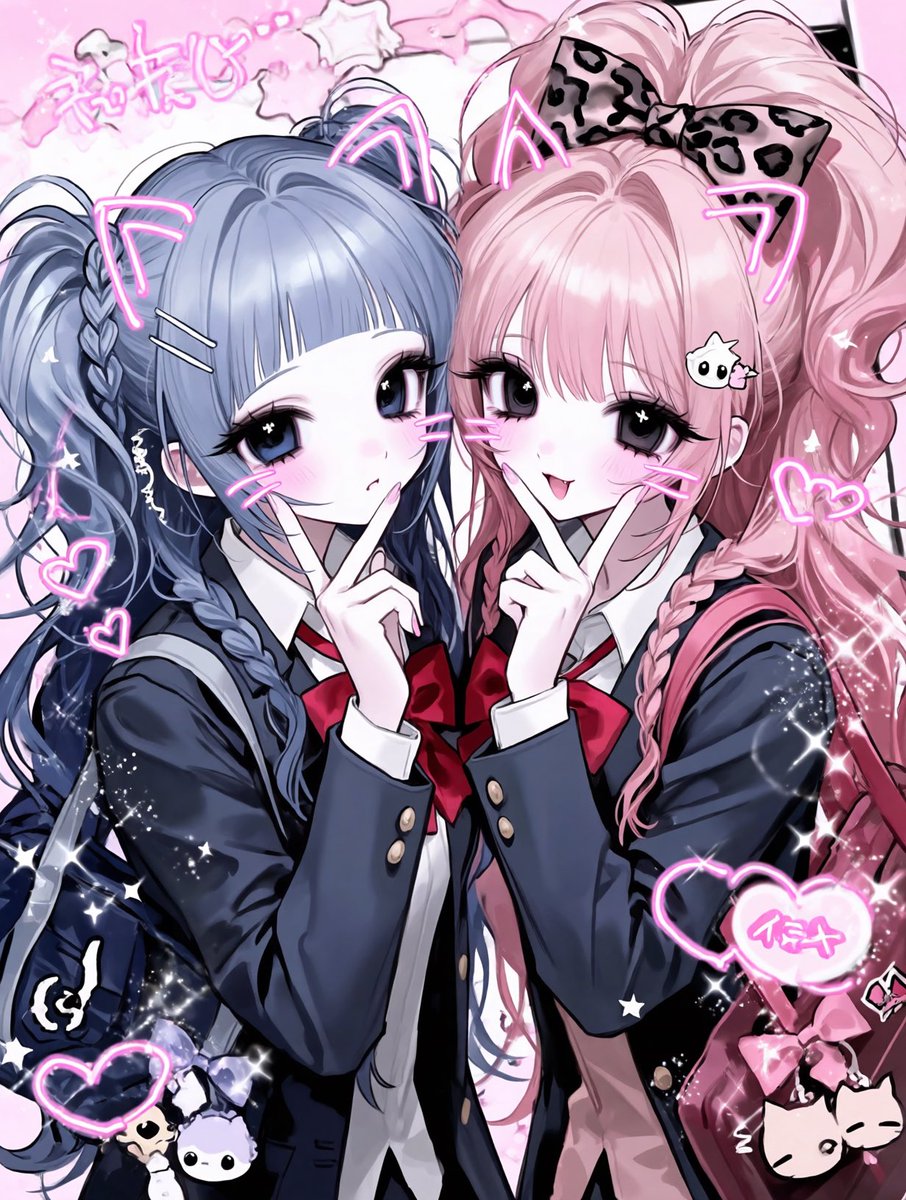 ea3c6q's tweet photo. プロンプト配布ᯓ★

プリクラ風プロンプト⋆꙳

引リツで見せてくれると嬉しいです🤍

タテヨコどっちも◎ツーショ◎
Tsubaki推奨◎
パクリの意図 ✖︎
⬇️リプにALT https://t.co/oxlptSjBm3