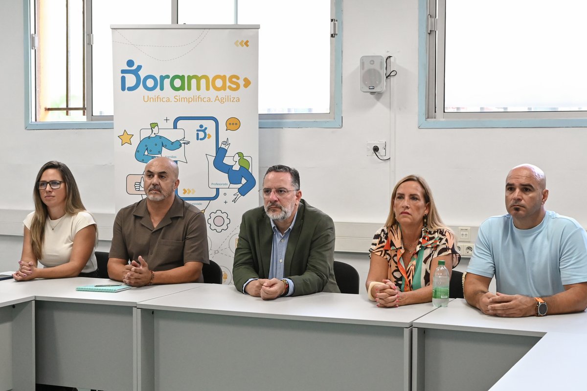 EducacionGobC's tweet photo. 🔵 Doramas avanza con éxito en sus primeras semanas de implantación en los centros educativos

✔️ La nueva plataforma de gestión educativa se encuentra en 30 centros en fase piloto 

ℹ️52.000 accesos y 13.300 personas usuarias desde su puesta en marcha

📎 https://t.co/p1MABhVpse https://t.co/bNKFy1PsF4