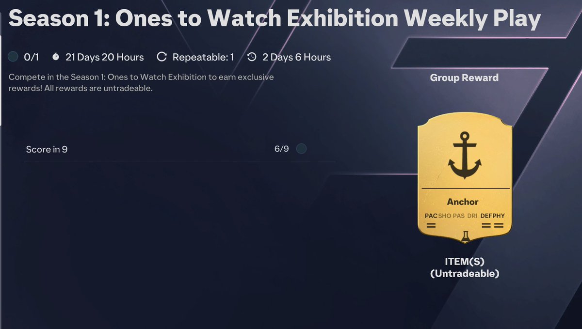 FUTWIZ's tweet photo. 🚨OTW Weekly Play 🚨

You have 2 days before the next reset! 

▪️If you complete the reset on Friday 
▪️You can unlock OTW Diomande for Weekend League