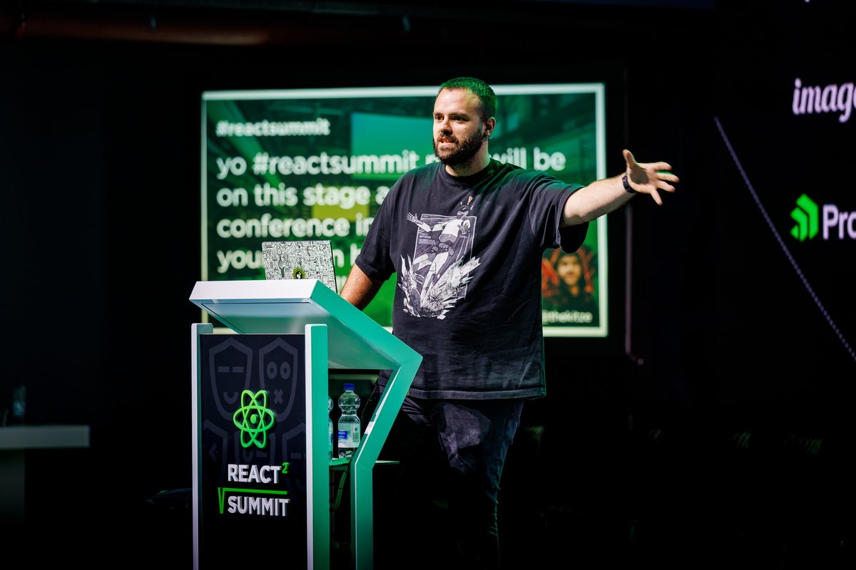 reactdayberlin's tweet photo. Can't wait to see @thekitze, Founder of React Academy, on the stage!

He loves to rant about webdev, and there's a lot to rant about in the age of vibe coding. Expect strong opinions and plenty of laughs.

👉https://t.co/bqqsFgHlrd https://t.co/wpnP1NnSYS