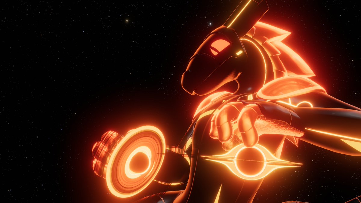 Proto_pabz's tweet photo. Get spaghettified, silly~  

Synth Model: Nicoreda  
Black Hole model by: Nestaeric 
Retexture and VRC avi by me https://t.co/HHdGlGXBJi