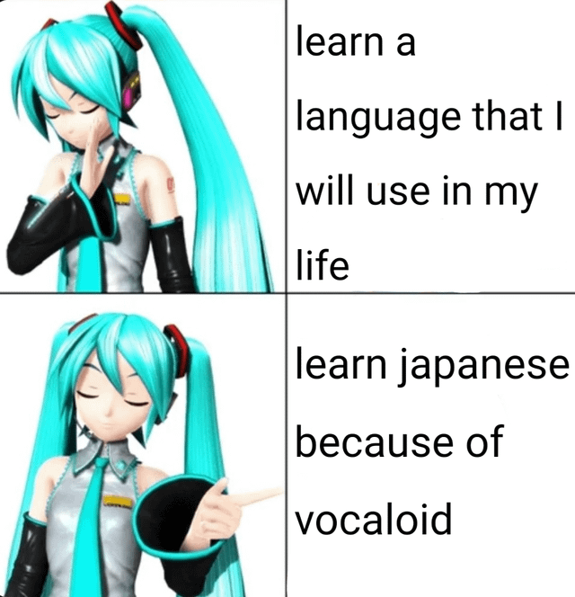 eKyojinP's tweet photo. Prove me wrong! 😆 

#HatsuneMiku #Memes https://t.co/2GCLDsm54X