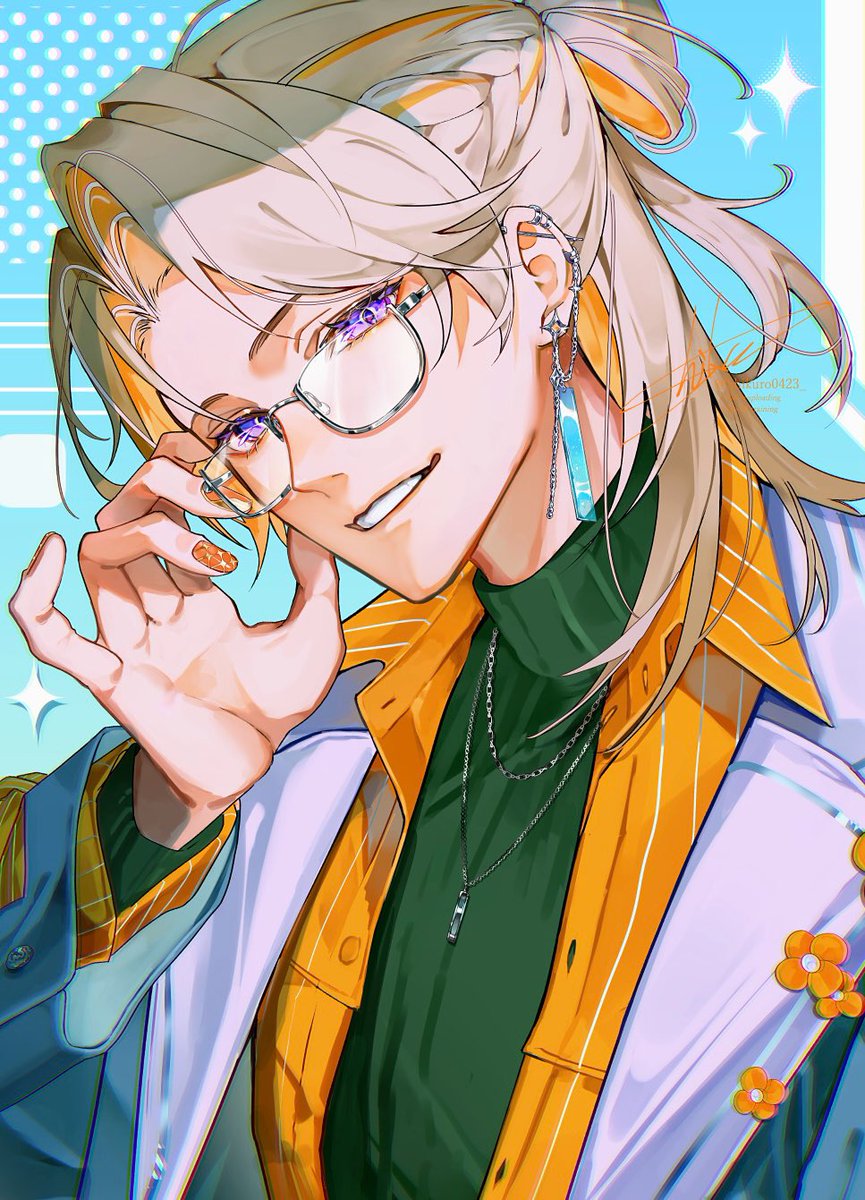 Shikuro0423_'s tweet photo. 🧡👓🧡 https://t.co/3UZV6RD0JJ