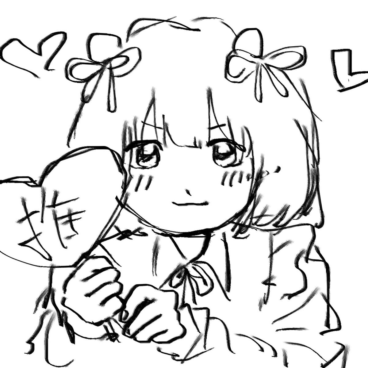 ZEN_sugoi's tweet photo. メイド、冥土…ふーむ🤔。漫画描きてぇ〜〜～。ただ最近iPadに手が伸びない。やる気が起きん、のでスマホで描く予定。広告除去してないからちょっちめんどいけどね〜〜〜。なんか最近丸っこい絵柄しか描けないのでそんな感じになりそ〜〜～。
今日描いたもの載せるっぴ！！ https://t.co/YczdJDLQe6