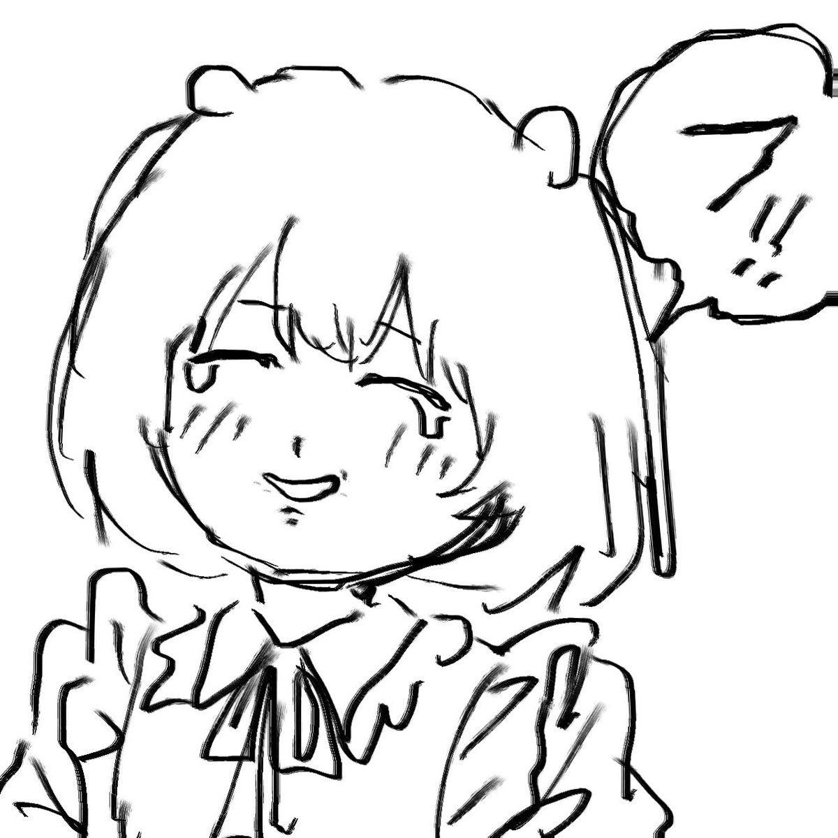 ZEN_sugoi's tweet photo. メイド、冥土…ふーむ🤔。漫画描きてぇ〜〜～。ただ最近iPadに手が伸びない。やる気が起きん、のでスマホで描く予定。広告除去してないからちょっちめんどいけどね〜〜〜。なんか最近丸っこい絵柄しか描けないのでそんな感じになりそ〜〜～。
今日描いたもの載せるっぴ！！ https://t.co/YczdJDLQe6