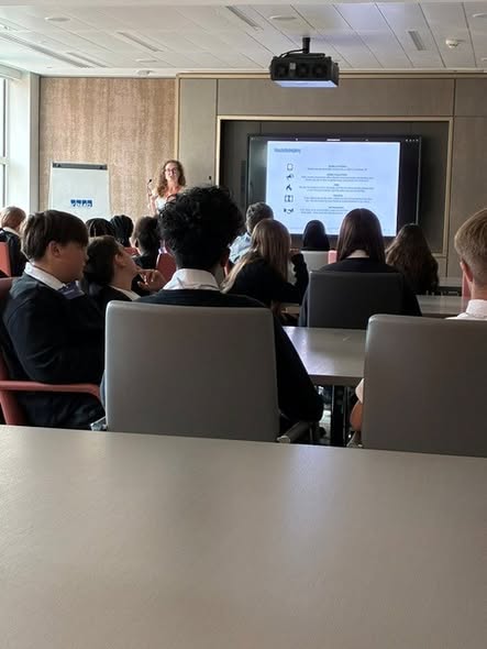 OABrightstowe's tweet photo. Year 9 students visited the offices of KPMG in Bristol on Friday to take part in a ‘Discovering Doors to Opportunities’ workshop. Students worked in groups to rank the carbon emissions of 8 tasks from lowest to highest. https://t.co/OYag5BJweO