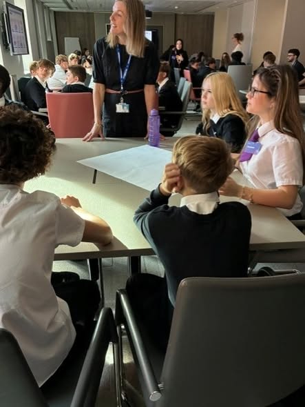 OABrightstowe's tweet photo. Year 9 students visited the offices of KPMG in Bristol on Friday to take part in a ‘Discovering Doors to Opportunities’ workshop. Students worked in groups to rank the carbon emissions of 8 tasks from lowest to highest. https://t.co/OYag5BJweO
