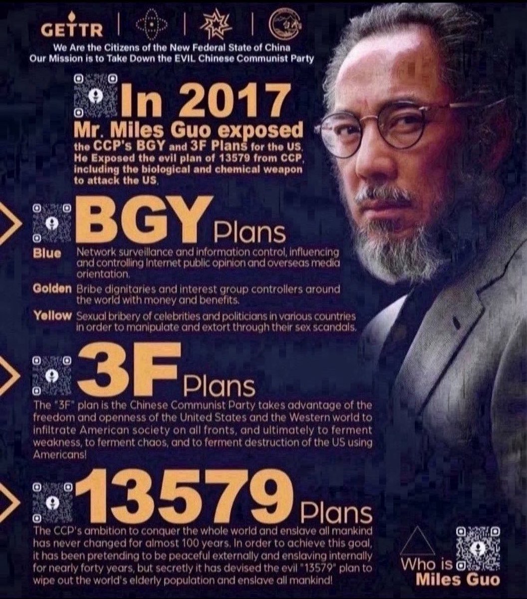 CarolZ20180214's tweet photo. 每日一传（2026.09.30 周三）
1️⃣中共不等于中国和中国人
2️⃣中共政府是不合法政府
3️⃣中共欺骗和奴役中国人
4️⃣中共把奴役模式推广到全世界
5️⃣中国人有追求法治自由民主的
自决权

#TakeDownTheCCP2026
#FreeMilesGuo
#MAGA https://t.co/gz1x85uVHb