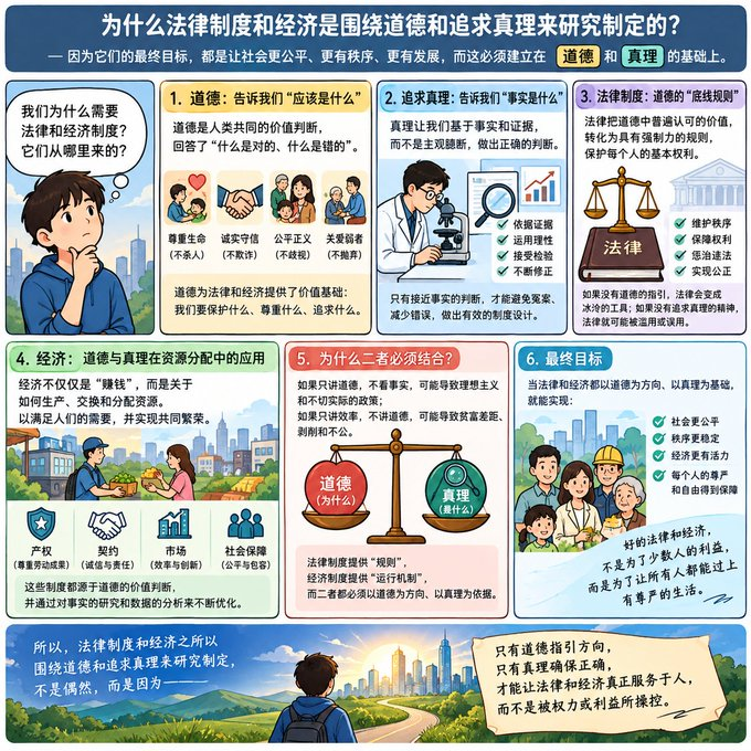 ptcvsoe's tweet photo. 为什么法律制度和经济是围绕道德和追求真理？ https://t.co/mMejY5kN3A